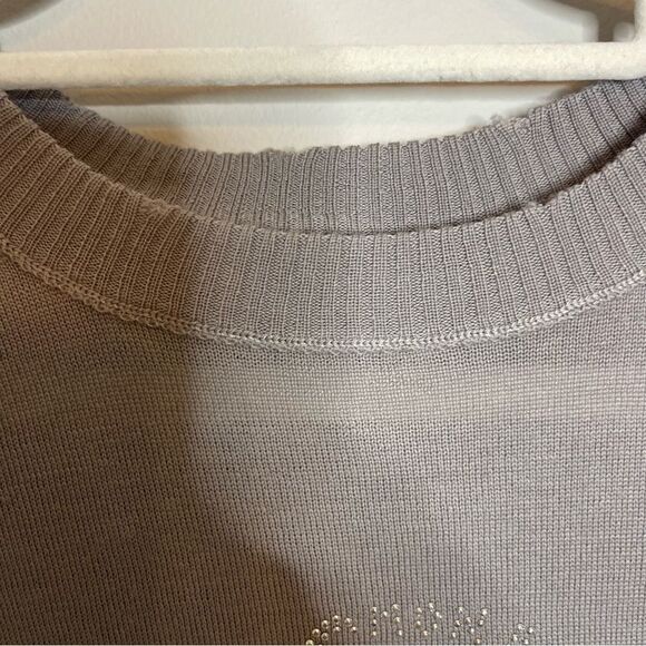 Zadig & Voltaire Little Miss Paris Amour Strass sweater NWOT MEDIUM - Picture 4 of 10